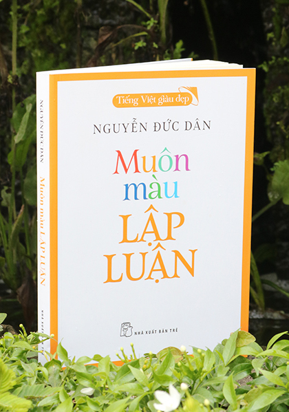 Bìa sách Muôn màu lập luận. Ảnh: NXB Trẻ.